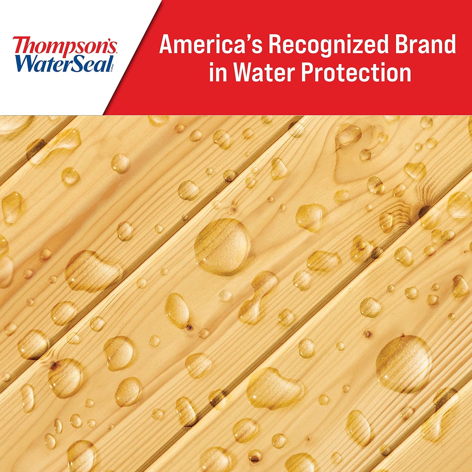 Thompson’s WaterSeal Multi-Surface Waterproofer Stain, Clear, 1 Gallon - Image 2